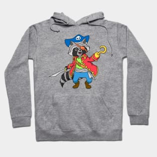 Captain Raccoon - Pirate Raccoon Hoodie